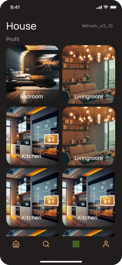 Room grid