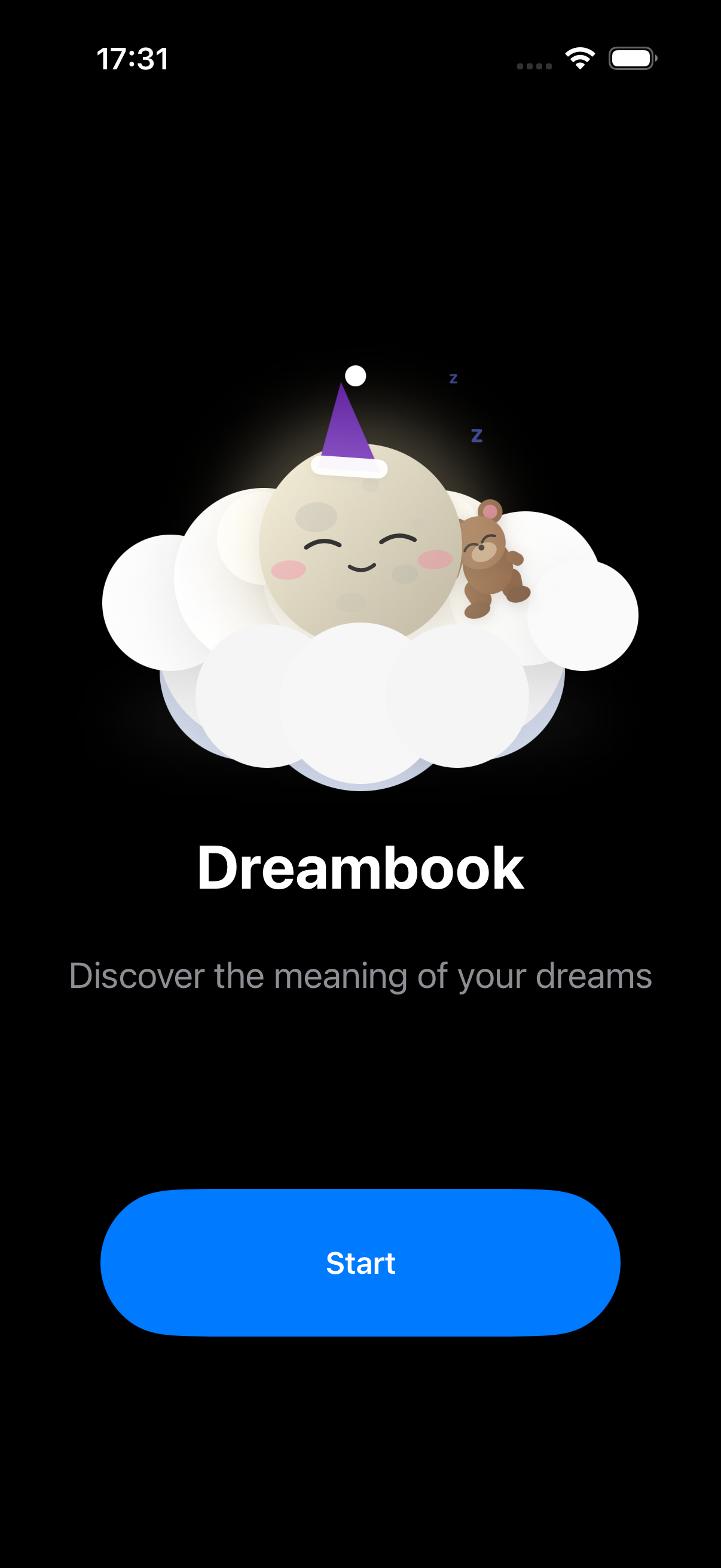 Dreambook splash screen